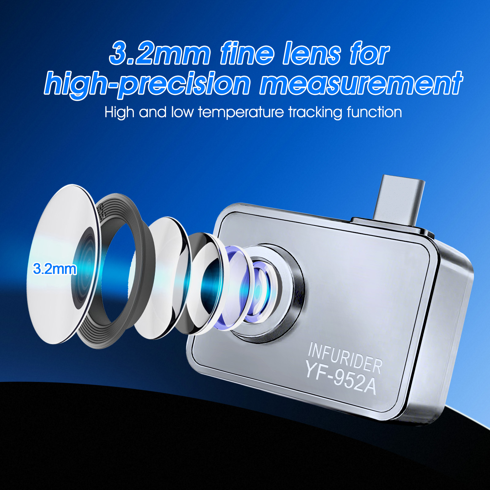 Caméra thermique 256x192 pour  - Thermal Imaging Camera 256X192 avis et prix