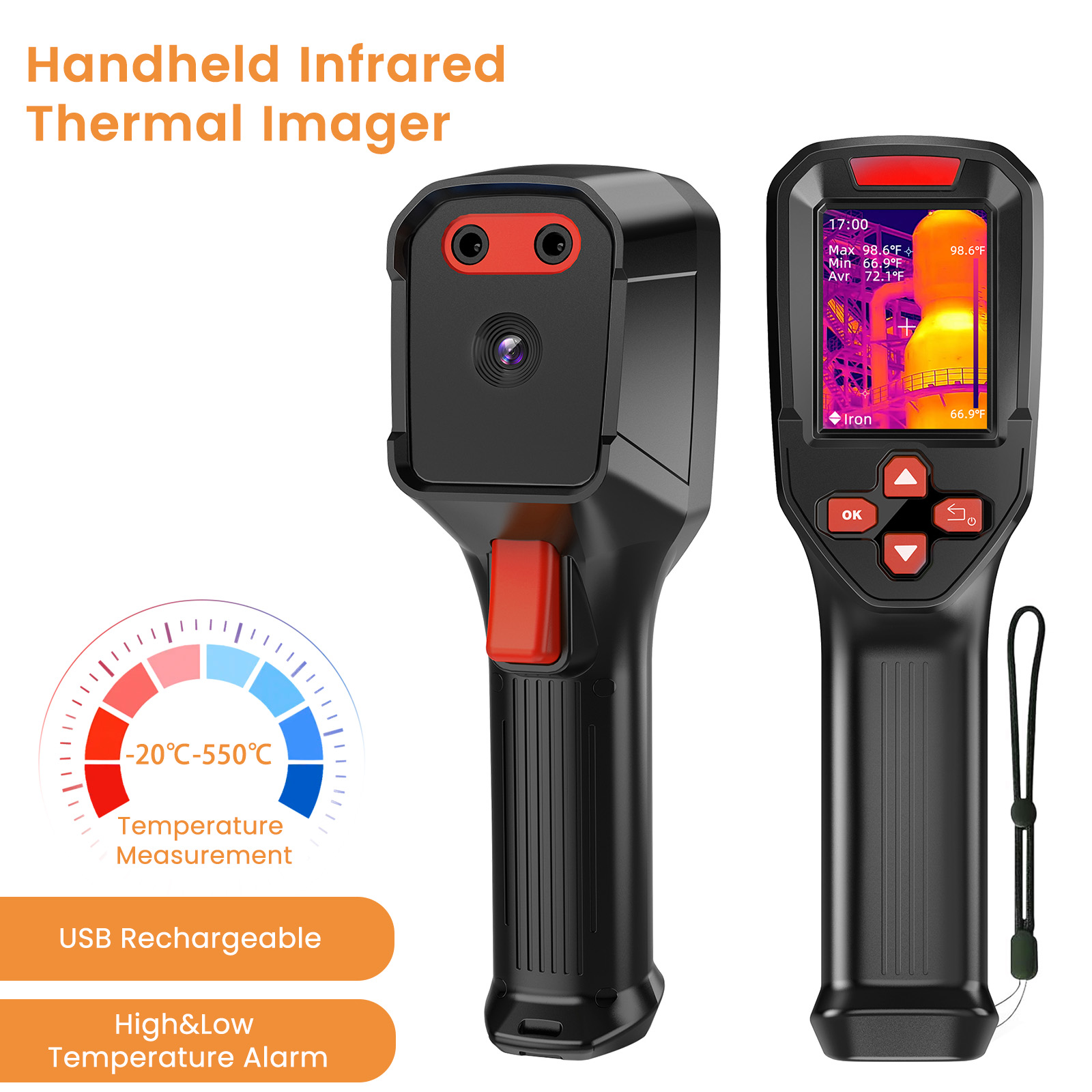 Caméra thermique rechargeable  - Nf 521 Thermal Imaging Camera avis et prix