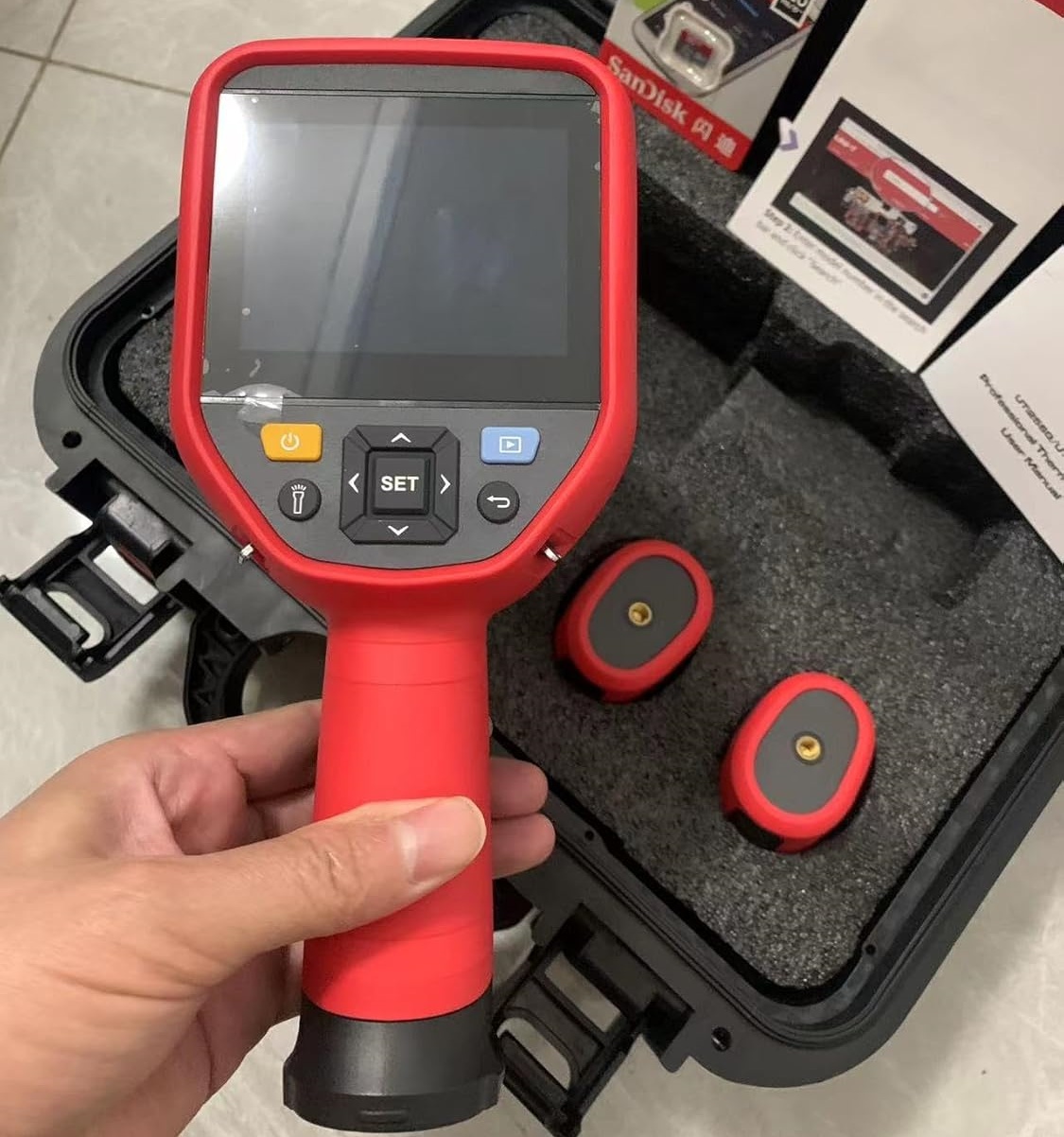 Caméra thermique professionnel - Thermal Camera Type C 384X288 avis et prix