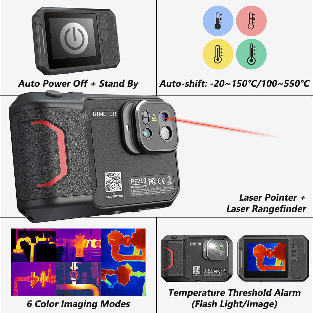 Caméra thermique 256x192, imag - Thermal Imaging Camera 256X192 avis et prix